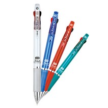 자바 제트3볼-M 3색펜 0.38mm 국산 저중심, 화이트