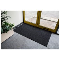 노엣지매트 업소용 발매트 현관매트 바닥매트 주문제작, 120cm X 100cm, 와인레드