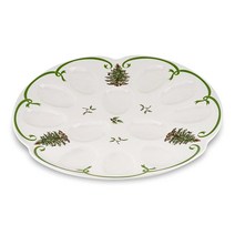 Spode 크리스마스 트리 모양 접시492419, Christmas Tree Devilled Egg Di