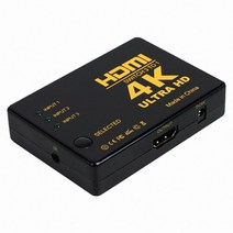 케이엘시스템 KLcom 3대1 HDMI 영상 장치 선택기 KL62