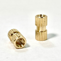 국산 황동 인서트너트, M6 X 10 X10