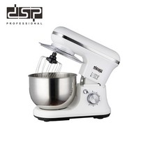 스탠드믹서 제빵 반죽기 DSP 5L 가정용 수직 믹서 스테인레스 스틸 요리사 기계 반죽 음식 계란 크림 샐러, 02 WHITE_01 EU
