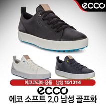 에코 정품 소프트 2.0 남성 스파이크리스 골프화 151314