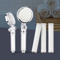 푸쉬 필터교체 샤워기헤드분리 욕실 화장실 샤워 고압 수압상승, 푸쉬필터3P