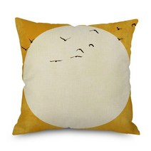 조약돌소파수채화 쿠션 커버 기하학적 추상 풍경 소파 베개 케이스 북유럽 단순 슬립, 12 60109-17_01 450*450 미리메터