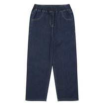 에꼴리에 에꼴리에 세미 와이드 밴딩 청바지 셀비지진 23A0256