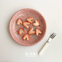 [본에나멜웨어] 아일랜드 브리즈 법랑 플레이트 (2 size), 로즈