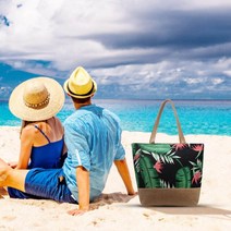 여성용 대형 비치 백 방수 경량 토트 컴퓨터 코드 정리 케이스 전자, [03] B, 03 B