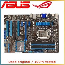 인텔 H77 LGA 1155 CPU 용 ASUS P8H77-V LE 마더 보드 컴퓨터 소켓 LGA1155 DDR3 데스크탑 메인 사용, 한개옵션0