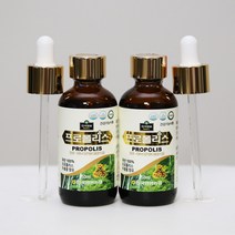 한국양봉농협 플로폴리스 액상 50ml x 2병 ( 100ml ) 프로폴리스액상 항산화 영양제 수용성 BEE PROPOLIS 구강 항균 건강 기능식품 선물 스포이드, 병, 50ml x 2병 (100ml)