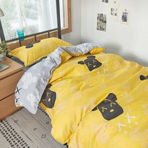 겨울이불세트 기숙사 더블 싱글 면 이부자리 토털 룩을 완성했다 봄가을 네 건 예닐곱피스 에어컨 이불커버 2700040131