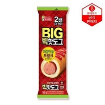 롯데푸드 빅 핫도그140gx8개, 140g, 24개