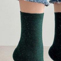 국산 안젤리나 반짝이 골지 양말