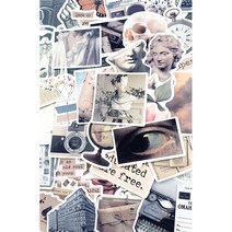 빈티지 다꾸스티커 vol 34 세트 레트로 감성 다이어리꾸미기 아이패드 인스 용품, Vol. 34-B형
