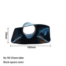 피팅밸브 환기 추출기 팬용 OD 50mm 배기 후드 덕트 팬 에어 댐퍼 밸브 연기 시스템, 03 C