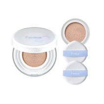 Fwee 퓌 쿠션 글래스 15g 5color 본품+리필 붉은기 모공 커버, 01 페어글래스