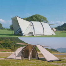 터널형 리빙쉘 글램핑 텐트