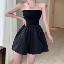 아이엠몽 여성 오프숄더 포켓 점프수트 치앤