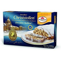 독일 드레스덴 크리스트 슈톨렌 1kg 크리스마스, 1개