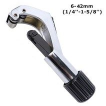널링 휠 베젤링 구리 강관 호빙 전단 절단 도구 용 예비 블레이드가있는 튜브 파이프, 6-42mm