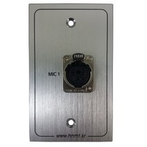 에이치엔엠 HNM 마이크 잭 판넬 1판넬 HMP-01
