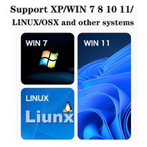 CDDVD플레이어외장 DVD 플레이어 휴대용 CD 레코더 USB3.0/Type-C 지원 Win 7 8 10 시스템 7-in-1 광학 드, 한개옵션0
