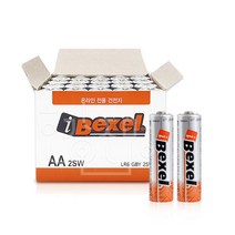 아이벡셀 건전지 LR6 AA사이즈 1.5V 20알, 아이벡셀 AA 20알