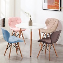 로얄다이아 에펠체어 큐브체어 인테리어의자 에펠의자 큐브 의자 카페의자 화장대의자 식탁의자 포인트체어 DIY의자, 그레이 에펠체어