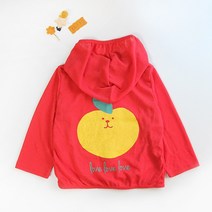 유아 간절기 후드집업 바람막이 가디건 외투