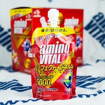 유통기한 보장 아미노바이탈 5000mg 130g 대용량 퍼펙트 마라톤 파워젤 에너지젤 낱개, 1개입 (유통기한 23년 7월)
