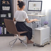 이동식 스탠딩 높이조절 각도조절 거북목 자세교정 허리통증 목디스크 테이블 태이블 책상, 일반형 우드