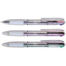 제노 xeno 3색 볼펜 0.38mm 낱개 다색펜 필기 용품, Black Blue Red