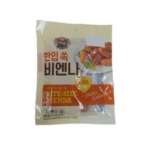 (맛나)한입쏙비엔나 90G/백설, 1개