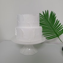 2단모형케이크 18x16 클레이 케이크 셀프촬영 백일상 돌상 스튜디오 꾸미기, 2단 거친타입