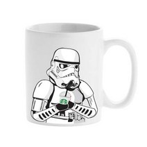 DIY 머그컵 아이러브스타벅스 스톰트루퍼 스타워즈, 왼쪽