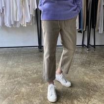 남자골덴바지 뉴 코듀로이 스판밴딩 와이드9부