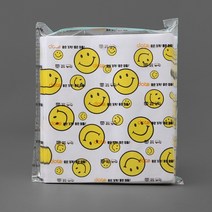 [풀리줄리] 스마일 로고 M형 페이퍼백 90p세트 답례품 종이봉투 (11x16cm)