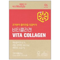 대상웰라이프 비타콜라겐 30포, 단품, 단품