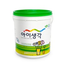 삼화페인트 아이생각 수성내부 프리미엄 친환경페인트 4L 무광, 0124E