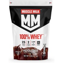 머슬밀크 100% 웨이 유청 단백질 파우더 보충제 2.27kg, 바닐라, 1개
