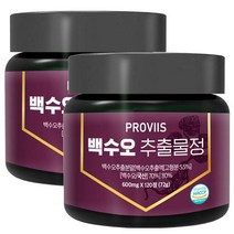PROVIIS 백수오 추출물 120정 2통