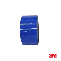 3M 프리즘형 반사테이프 48mm 청색 도로명판 반사지 안전표시