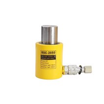 유압리프트 20T 낮은 높이 유압 실린더 RSC-2050 잭 톤 작업 스트로크 50mm 핸드 펌프와 함께 사용해야합니, 한개옵션0, 한개옵션0