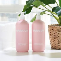 약산성 퍼퓸 향기오래가는 민감성 향이좋은 두피냄새샴푸 바라움 블랙베리솝 샴푸/컨디셔너 세트 490ml