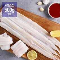 자연산 손질 아나고필렛 500g+회초장 3팩, 수산