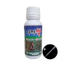 이끼싹 100ml + 3ml 스포이드 SET 잔디 비료 영양제 산소 묘지 골프장 이끼 제거 제 제초제 잡초 제거제, 1개