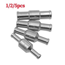 알루미늄 합금 편도 연료 비 반환 체크 밸브 가솔린 디젤 자동차 헬리콥터 선박 오토바이 신제품, 03 10mm_02 2pcs