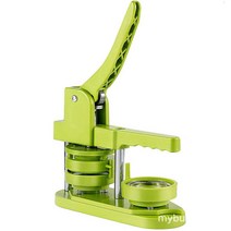 배지 만들기 53mm 뱃지 제작 기계 DIY 버튼 프레스, 58MM 그린