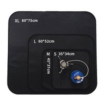 캠핑 방염매트 방염포 난로 화로대 방열 시트 버너 받침대, 450*370mm-M