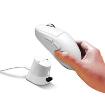 이메이션 로지텍 무선마우스 충전독(G403/G502/G703/G903/GPRO/지슈라용), 화이트
